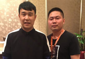 广州优游国际与明星合影